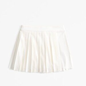 Abercrombie & Fitch Pleated Wrap Mini Skort